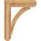 Ekena Millwork Thorton Craftsman Rough Sawn Bracket, Western Red Cedar, 6"W x 30"D x 38"H BKT06X30X38THR04RWR - alternate 2
